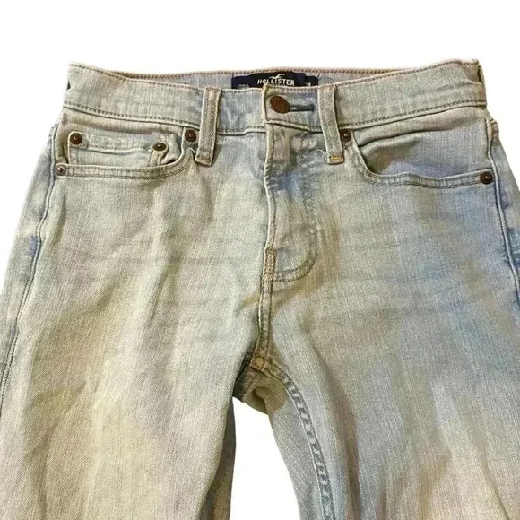 Hollister Jeans Pants Light Blue Super Skinny Advanced Stretch W28 L30 - Picture 2 of 16